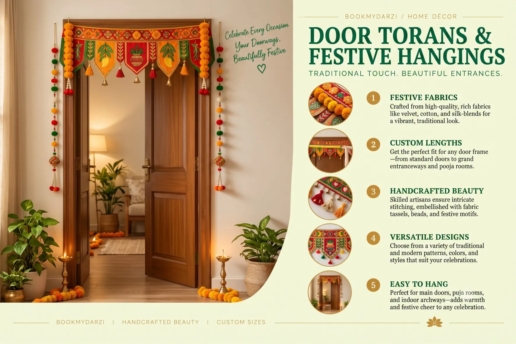 Door torans and festive hangings