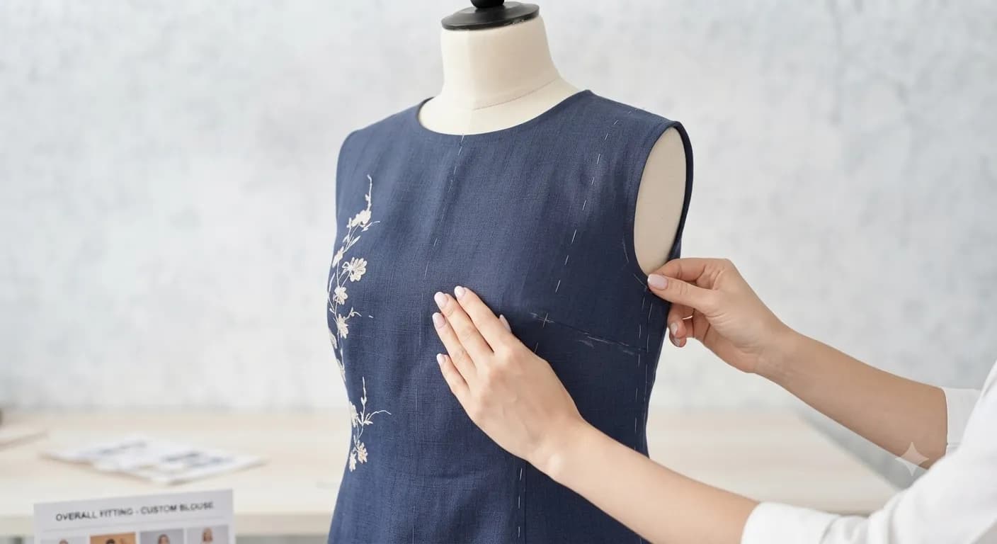 Suit/Kurta Shoulder Adjustment